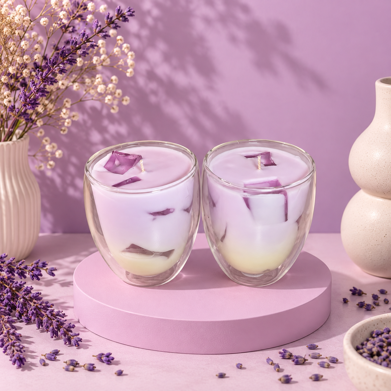 Iced Lavender Candle