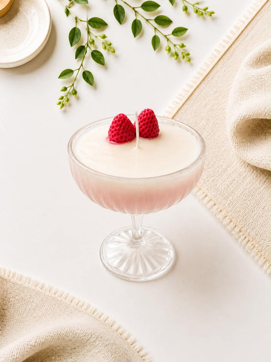 Champagne Kiss Cocktail Candle