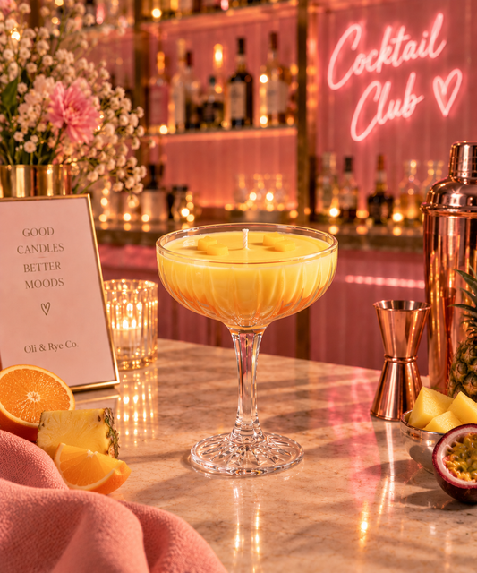 Sex on the beach Cocktail candle