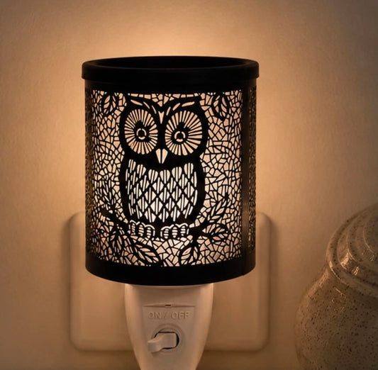Black Owl Wax Warmer